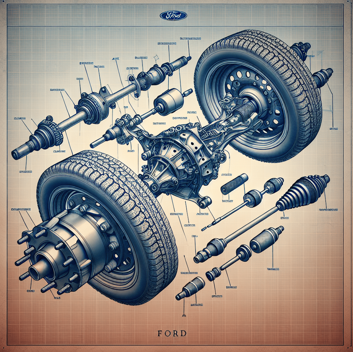 8 inch Ford rear end