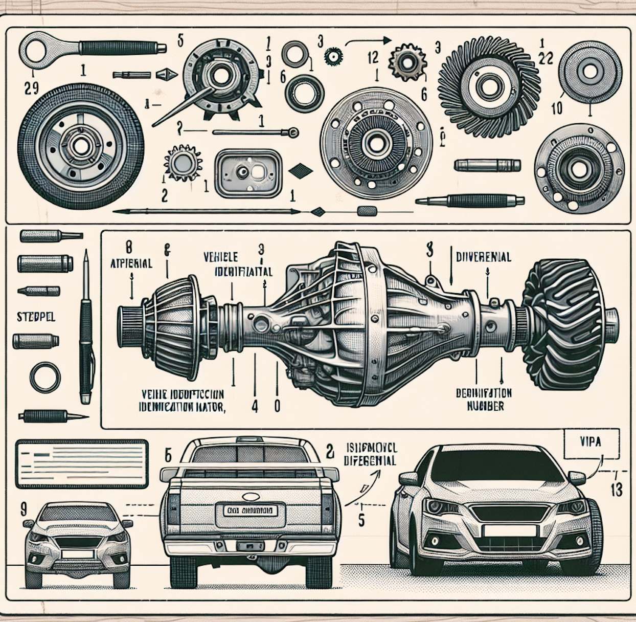 identifying car differential